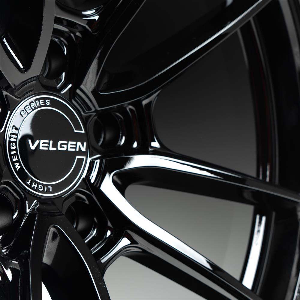 2015-20 Mustang Velgen VF5 Wheel Kit - 20x11/11.5  - Gloss Black GT350/R