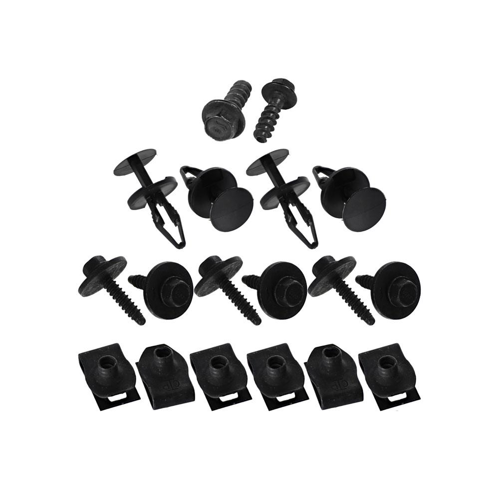 2018-23 Mustang Rear Bumper Valance Hardware