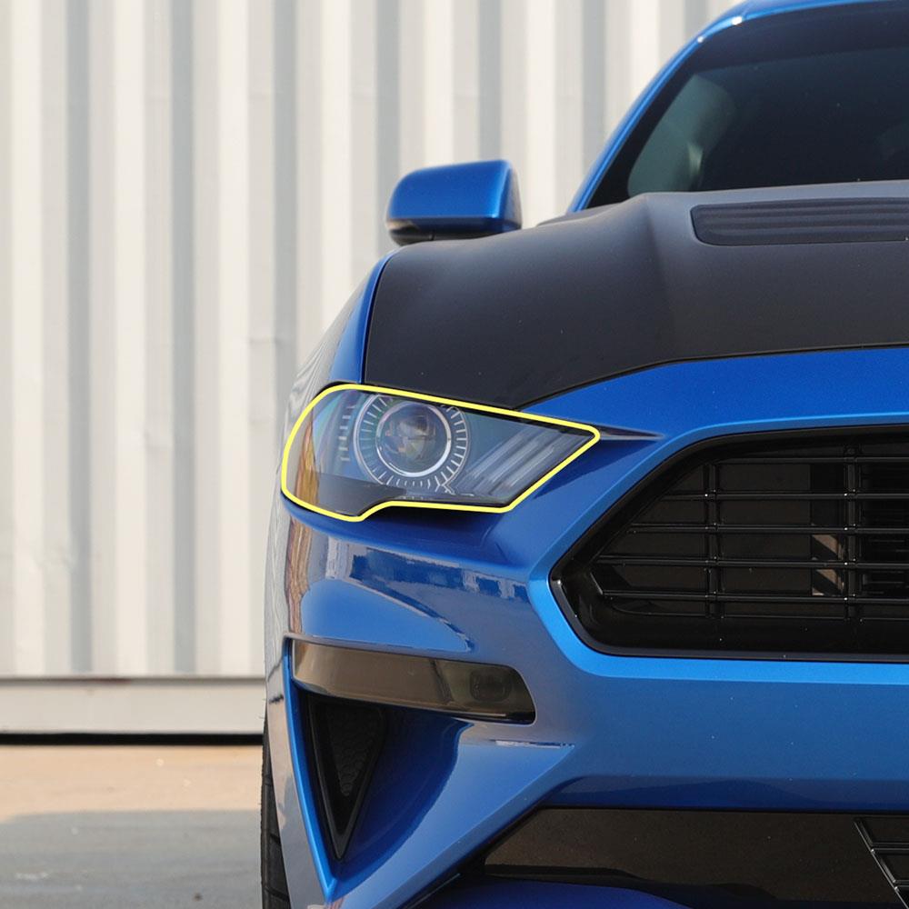 2018-23 Mustang Anchor Room Headlight Lens Protection Film