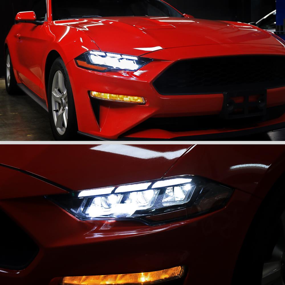 2018-23 Mustang S650 Style LED Projector Headlights
