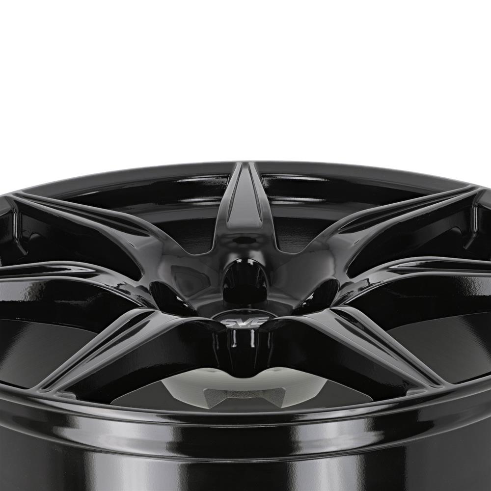 2020-2022 Mustang SVE CFX Forged Wheel & Michelin Sport 4S Tire Kit - 20x11/11.5 - Gloss Black - GT500