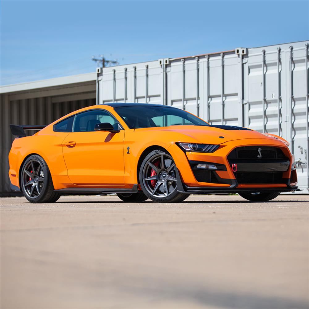2020-2022 Mustang SVE CFX Forged Wheel & Michelin Sport 4S Tire Kit - 20x11/11.5 - Gloss Graphite GT500