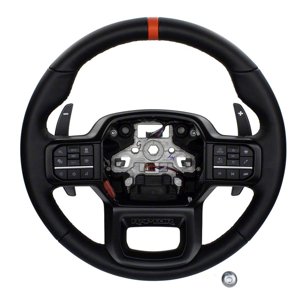 2021-23 F-150 Raptor Ford Performance Steering Wheel - Red Sightline