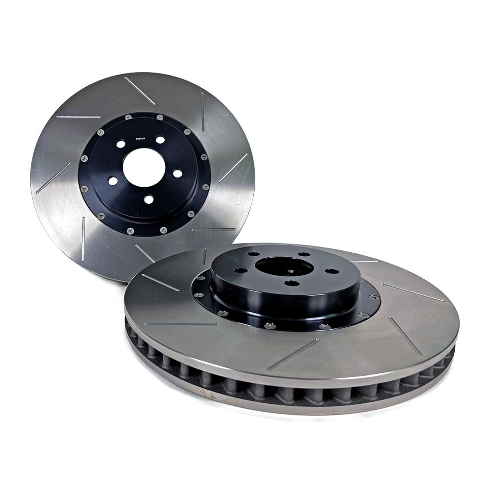 2024-26 Mustang Baer EradiSpeed 2-Piece Front Brake Rotors - 15.4"  - Slotted