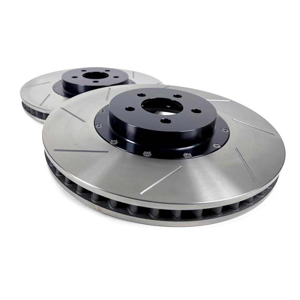 2024-26 Mustang Baer EradiSpeed 2-Piece Front Brake Rotors - 15.4"  - Slotted