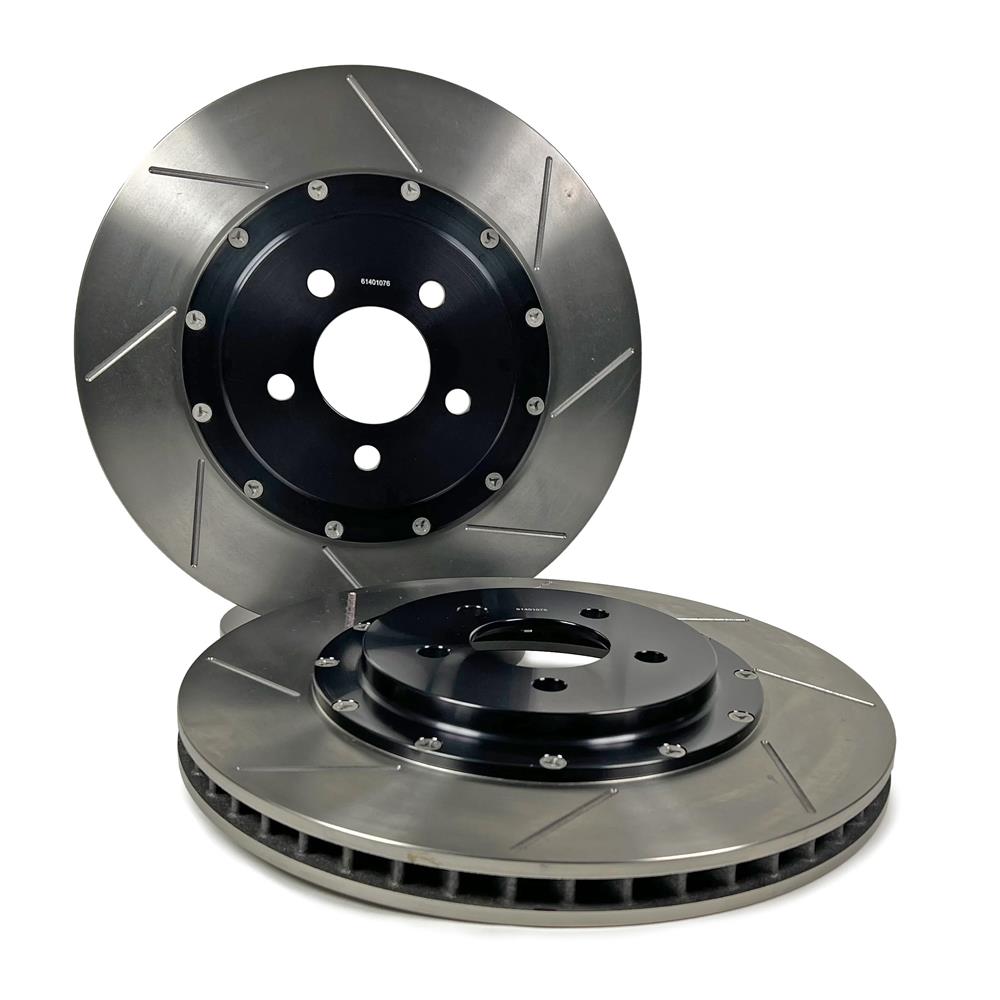 2024-26 Mustang Baer EradiSpeed 2-Piece Rear Brake Rotors - 14"  - Slotted