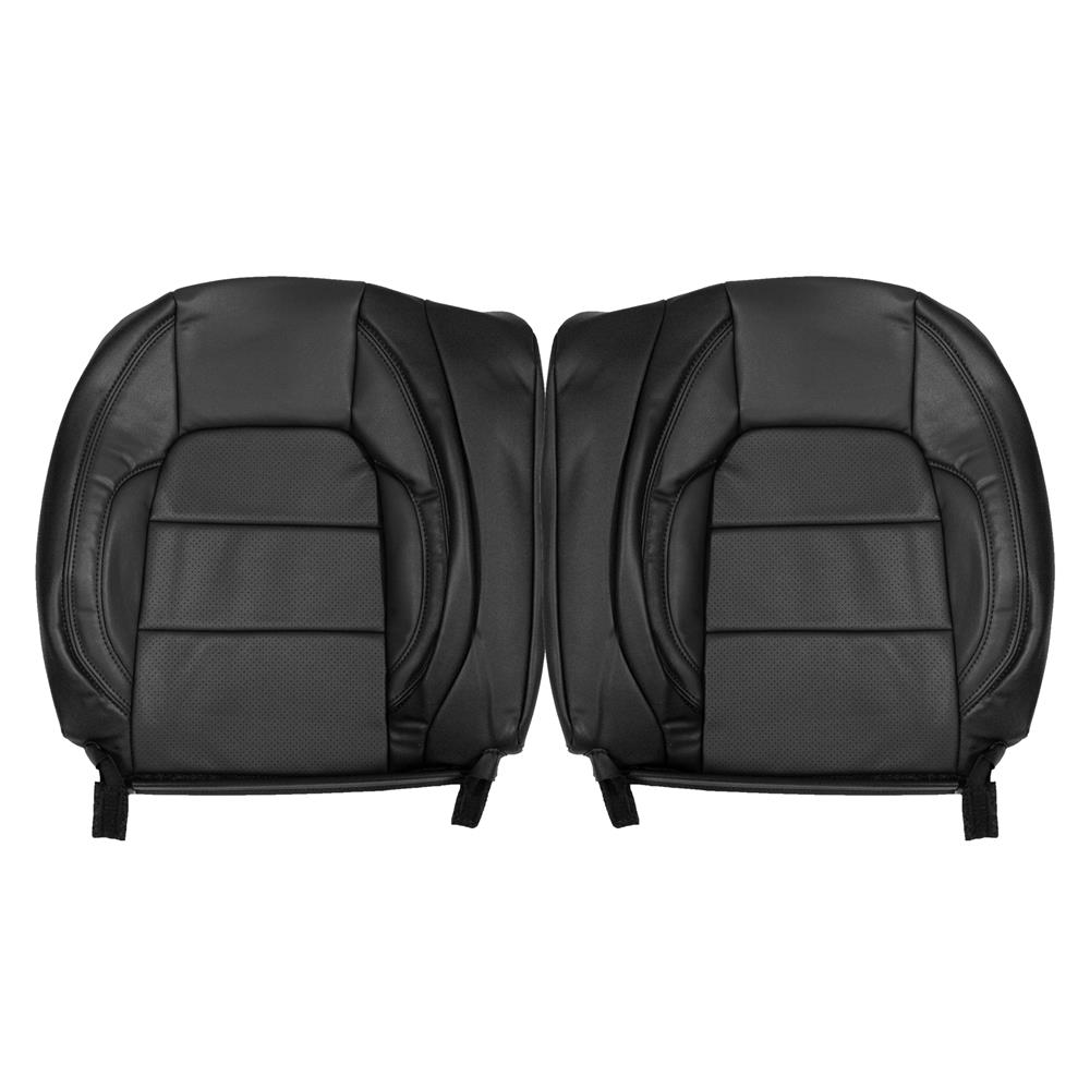 2024-26 Mustang Katzkin Seat Upholstery - Leather  - Black Coupe