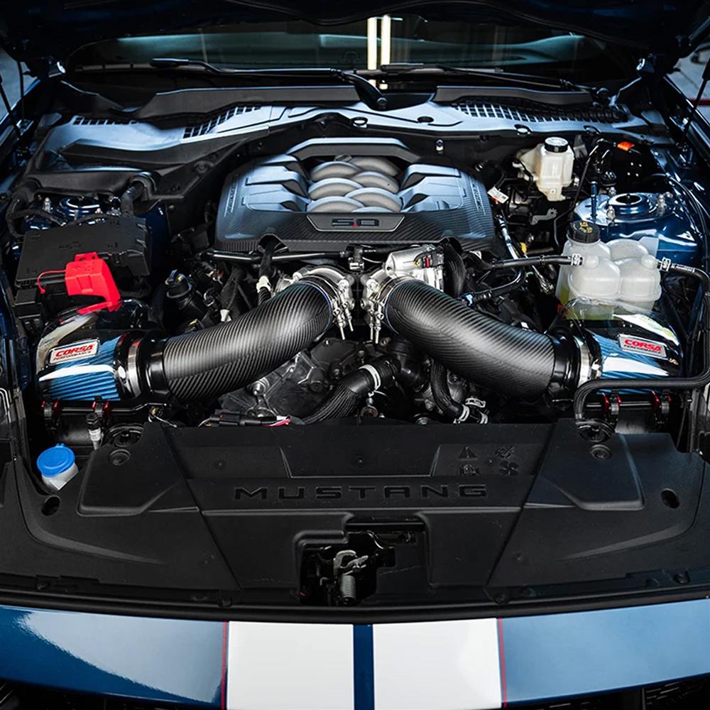 2024-26 Mustang Corsa Carbon Fiber Cold Air Intake Kit 5.0