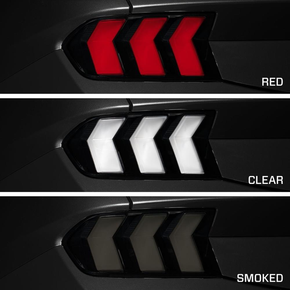 2024-26 Mustang Form Lighting Sequential LED Tail Lights  - Red