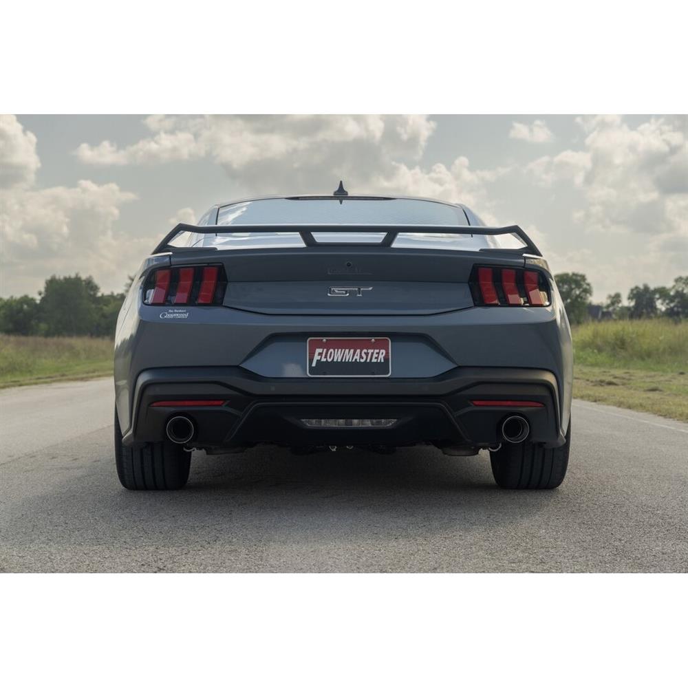 2024-26 Mustang Flowmaster American Thunder Axle Back Exhaust  - Polished Tips 5.0/EcoBoost