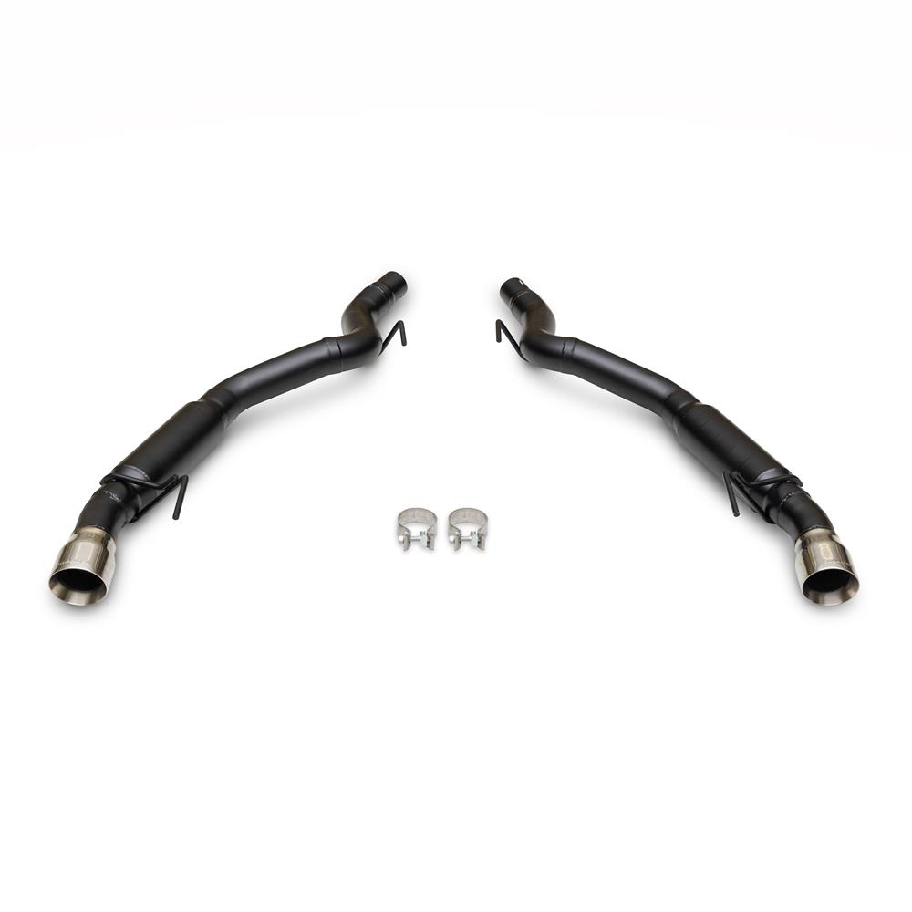 2024-2025 Mustang 5.0/2.3 Flowmaster Outlaw Axle Back Exhaust w/o Active Exhaust - Polished Tips