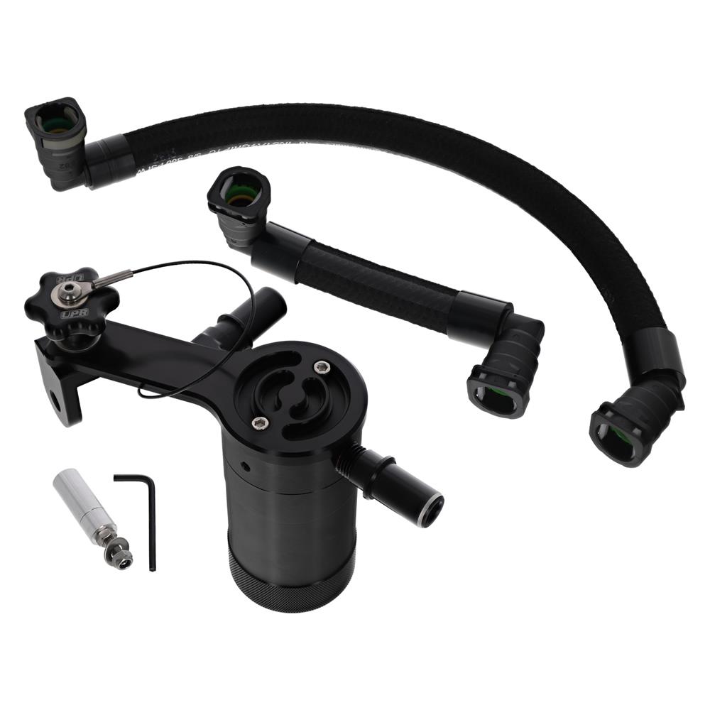 2024-26 Mustang UPR Plug N Play Oil Catch Can - Passenger Side  - Black GT