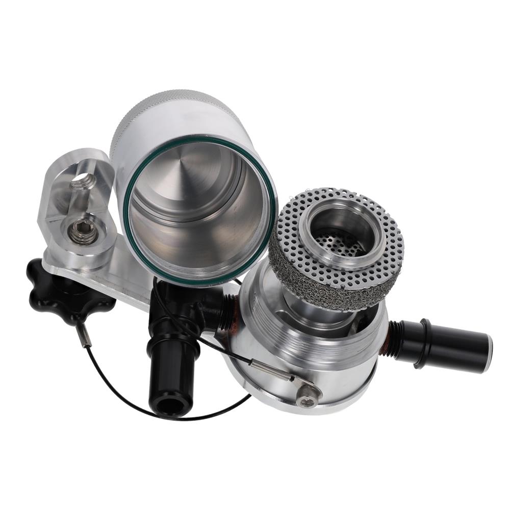 2024-26 Mustang UPR Plug N Play Oil Catch Can - Passenger Side  - Satin GT