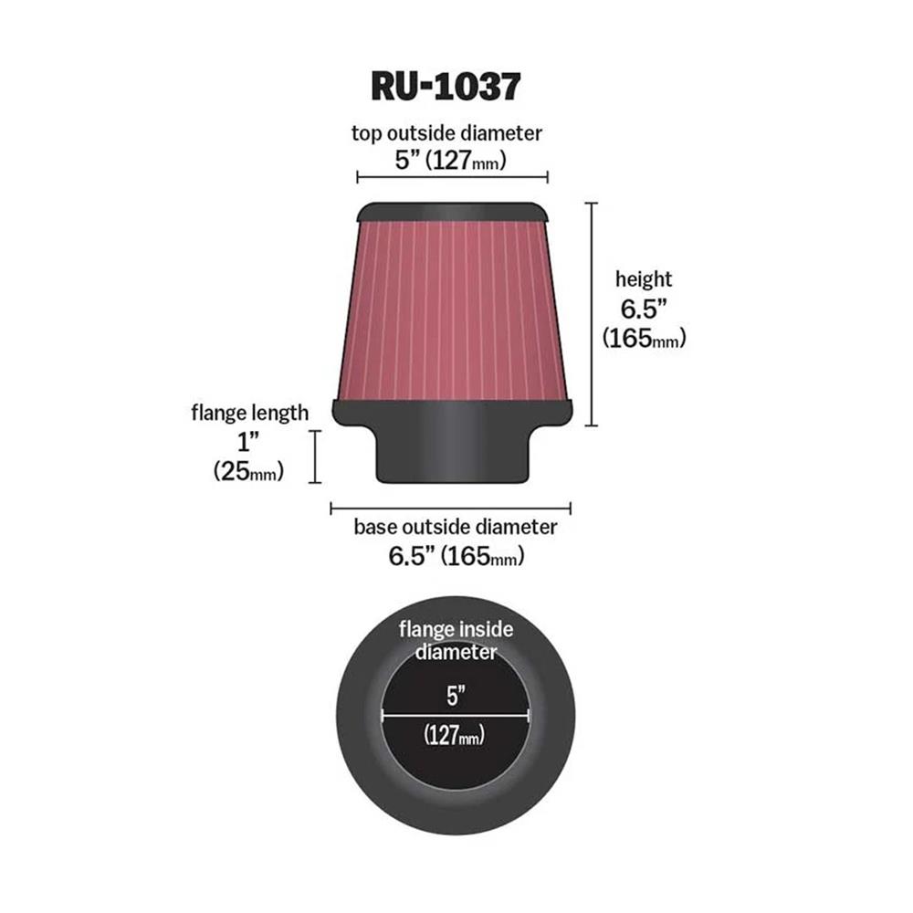 thumbnail image 2 of Speed Daddy Red Reusable & Washable High Flow Drop-In Air Filter – For 2015-2016 E400, GL450, SL400 – Fits OEM Airbox 2 of 2