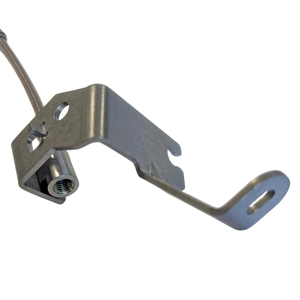 2024-26 Mustang J&M Rear Stainless Steel Braided Brake Lines - Brembo