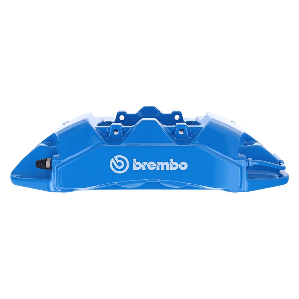 2024-26 Mustang Brembo Rear Brake Caliper Kit  - Grabber Blue Performance Pack