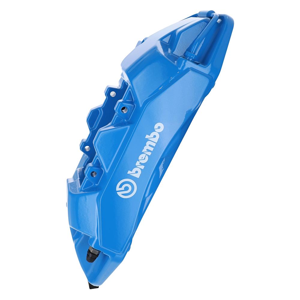 2024-26 Mustang Brembo Rear Brake Caliper Kit  - Grabber Blue Performance Pack