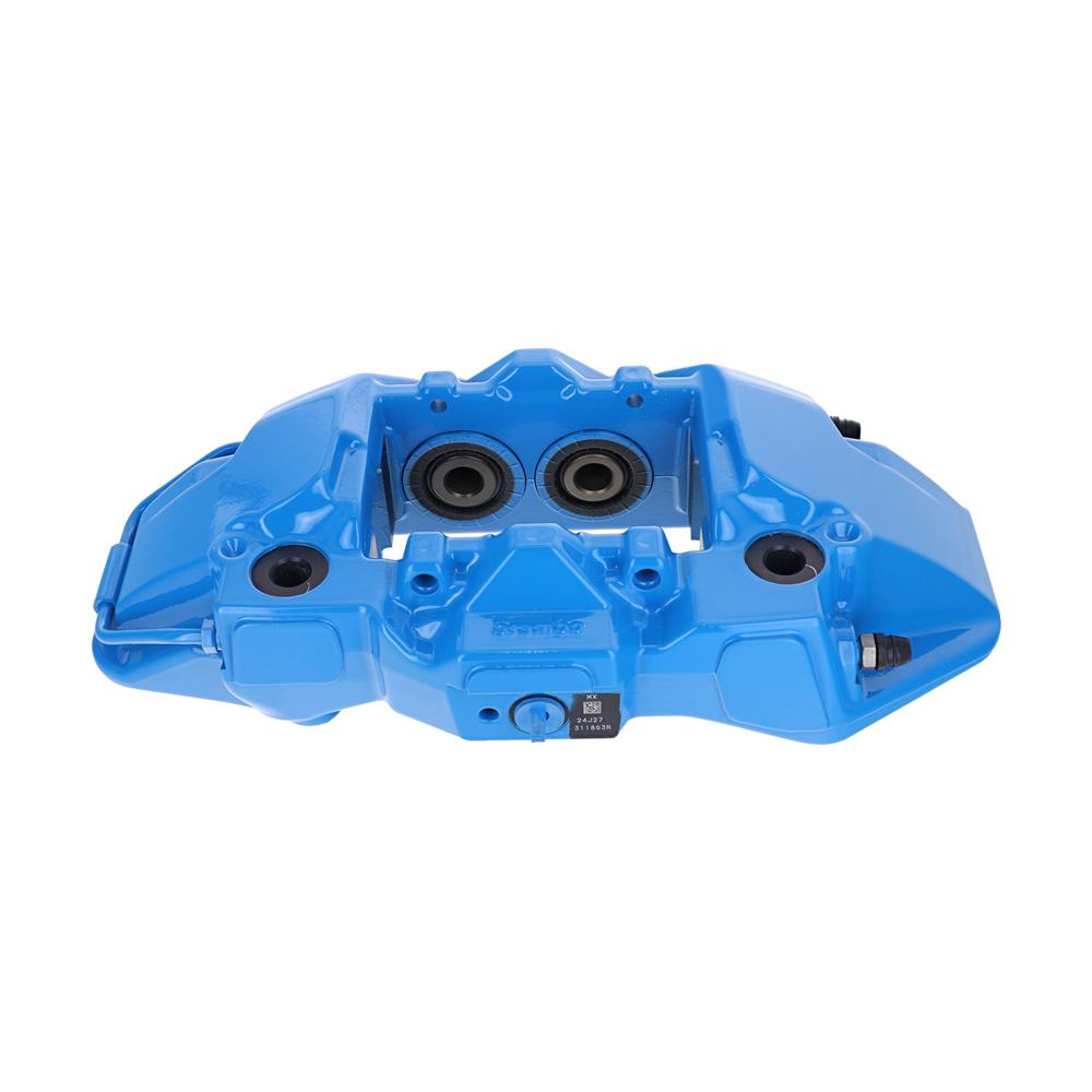 2024-26 Mustang Brembo Rear Brake Caliper Kit  - Grabber Blue Performance Pack