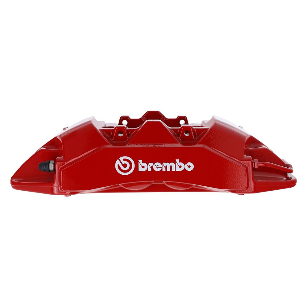 2024-26 Mustang Brembo Rear Brake Caliper Kit  - Red Performance Pack