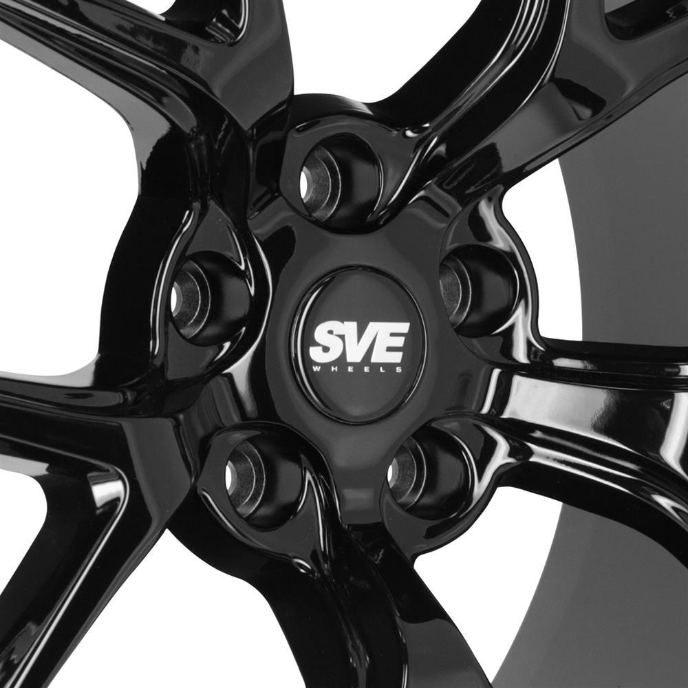 SVE Mustang SP2 Wheel & Firestone Tire Kit 19x10/11 Black (2524)