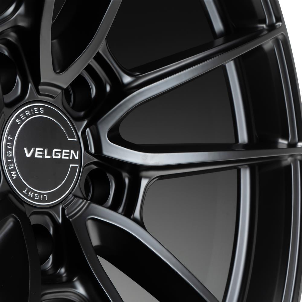 2024-26 Mustang Velgen VF5 Wheel & M/T Tire Kit - 20x10/11  - Satin Black