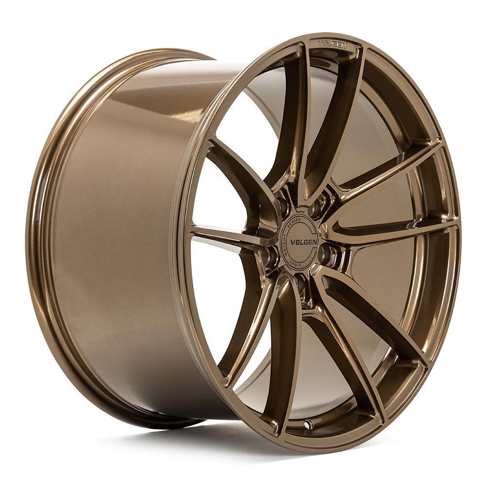 2024-26 Mustang Velgen VF5 Wheel & M/T Tire Kit - 20x10/11  - Gloss Bronze