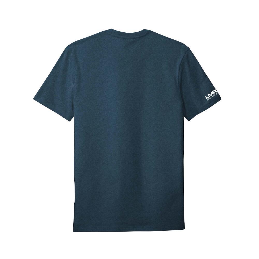 5.0 Resto Logo T-Shirt - Heather Neptune
