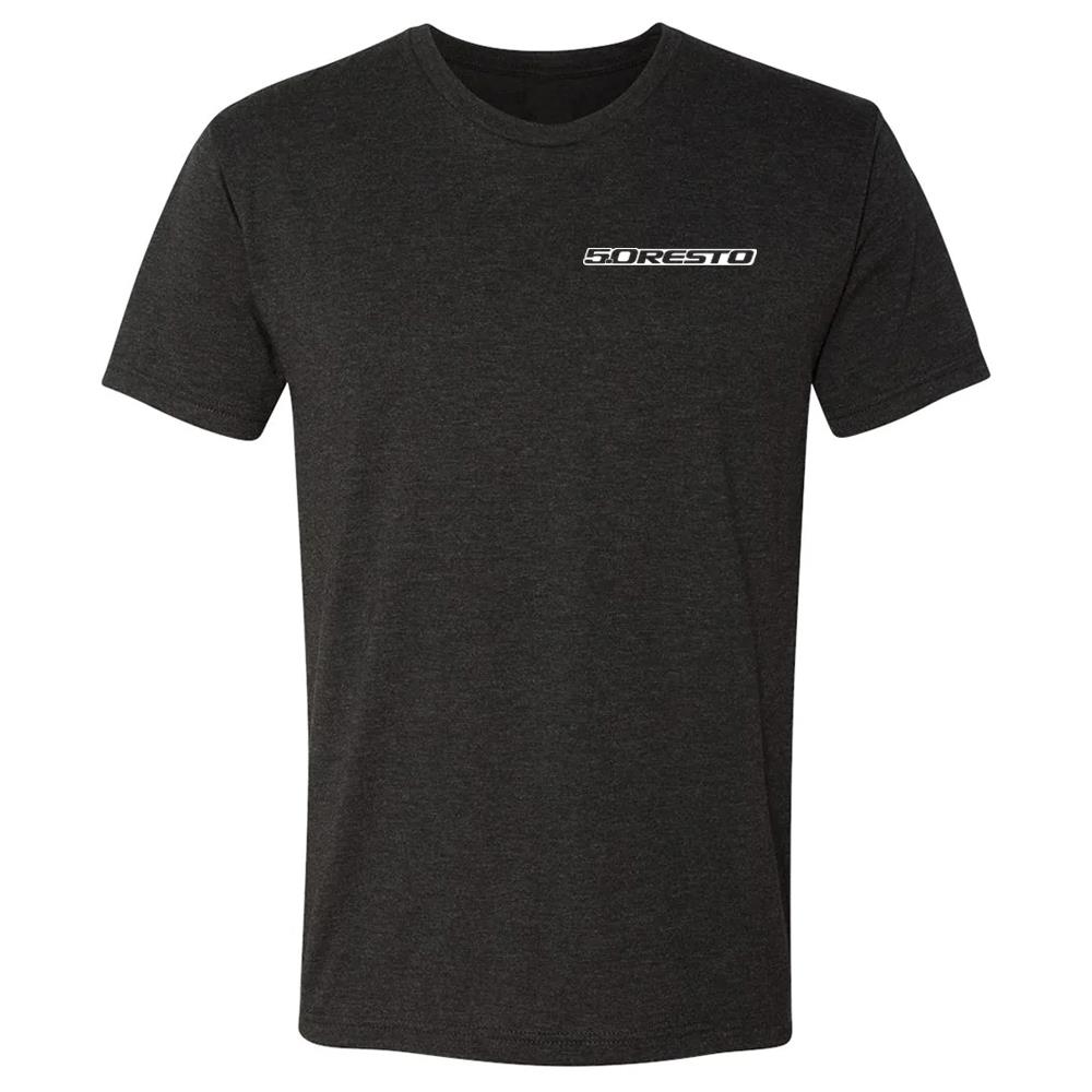 5.0 Resto Flexfit T-Shirt - Large - Dark Charcoal