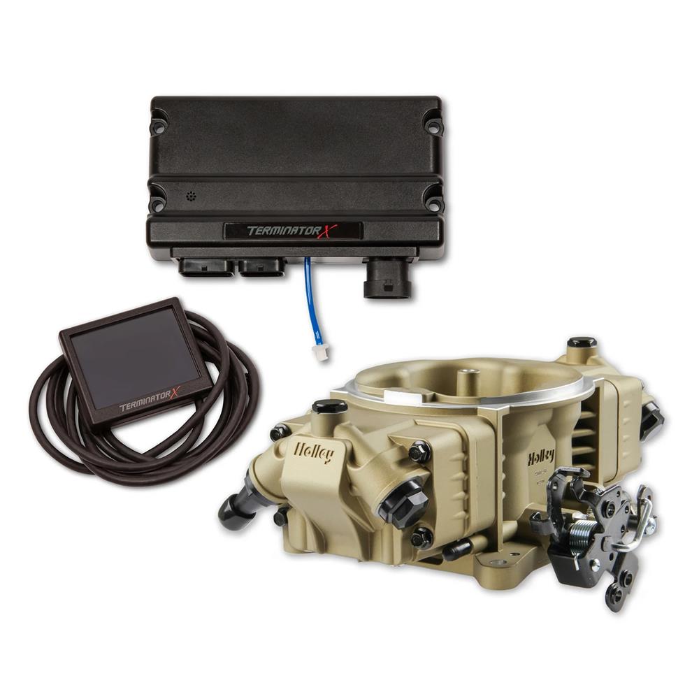 1979-85 Mustang Holley Terminator X Stealth 4150  - Gold