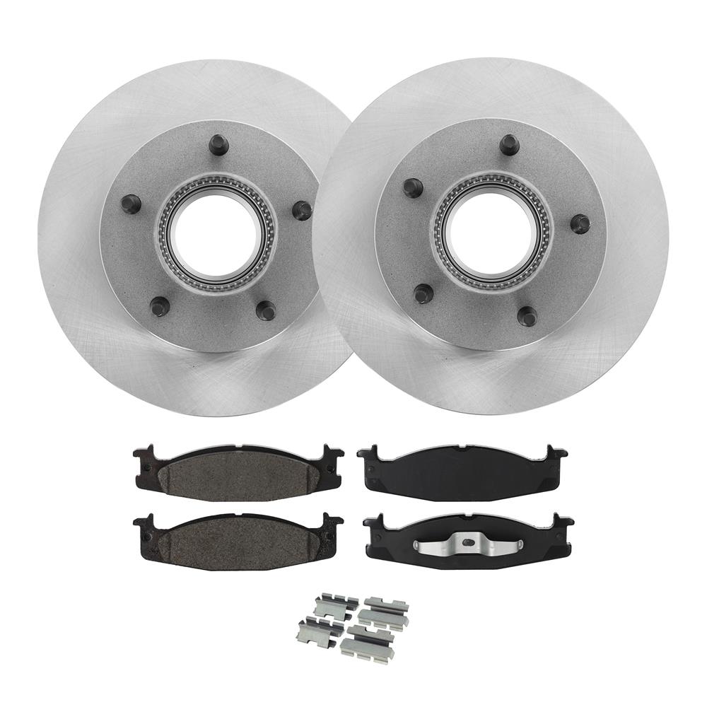 1995-96 Bronco Front Brake Rotor & Pad Kit - After 6/95