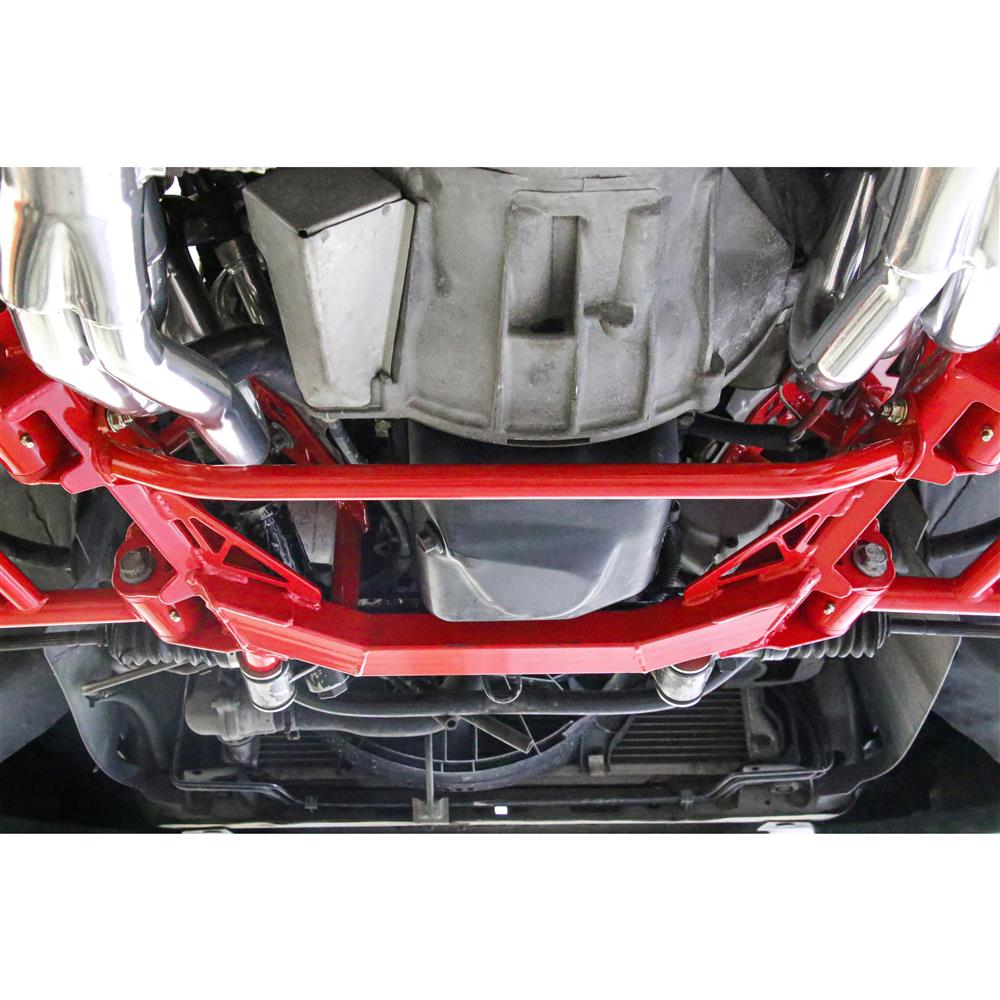 1979-04 Mustang BMR A-arm Support Brace - Premium K-Members  - Red