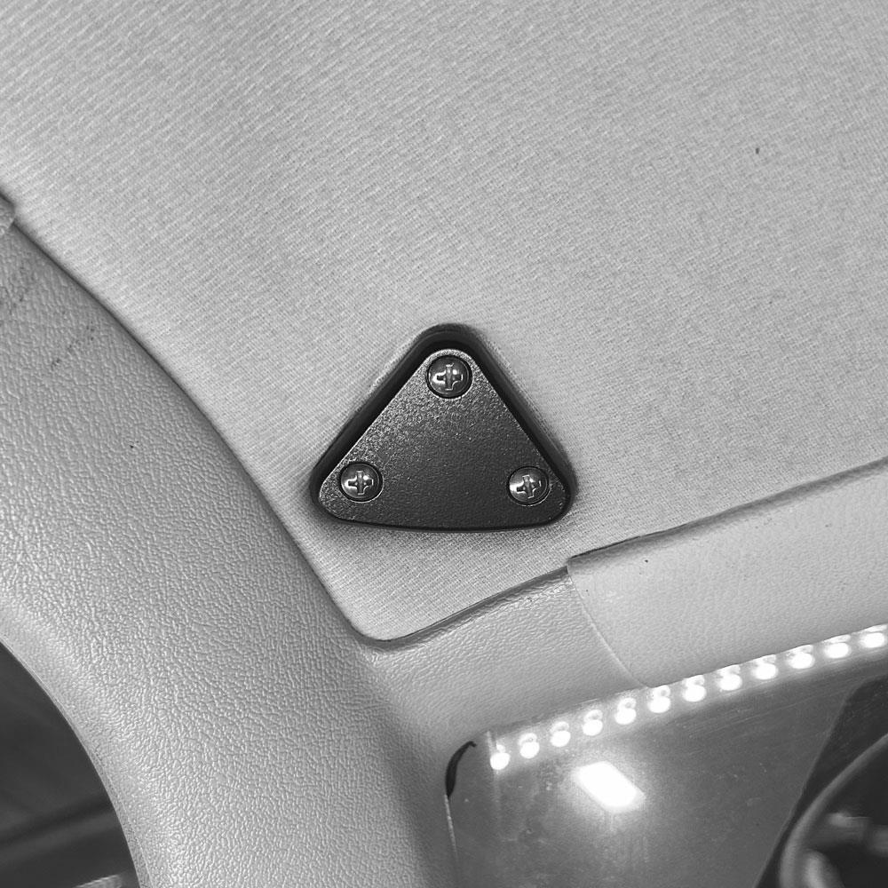 1979-84 Mustang SVE Sun Visor Deletes Coupe/Hatchback