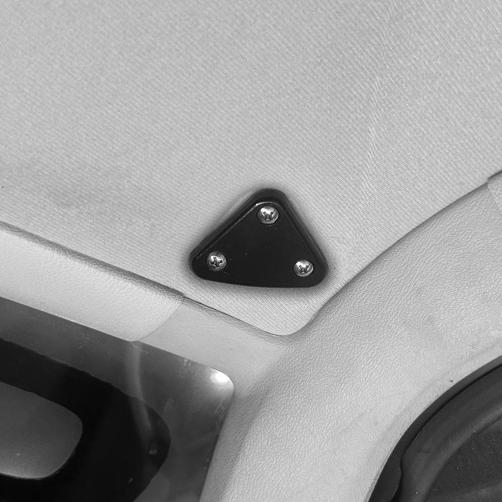 1979-84 Mustang SVE Sun Visor Deletes Coupe/Hatchback