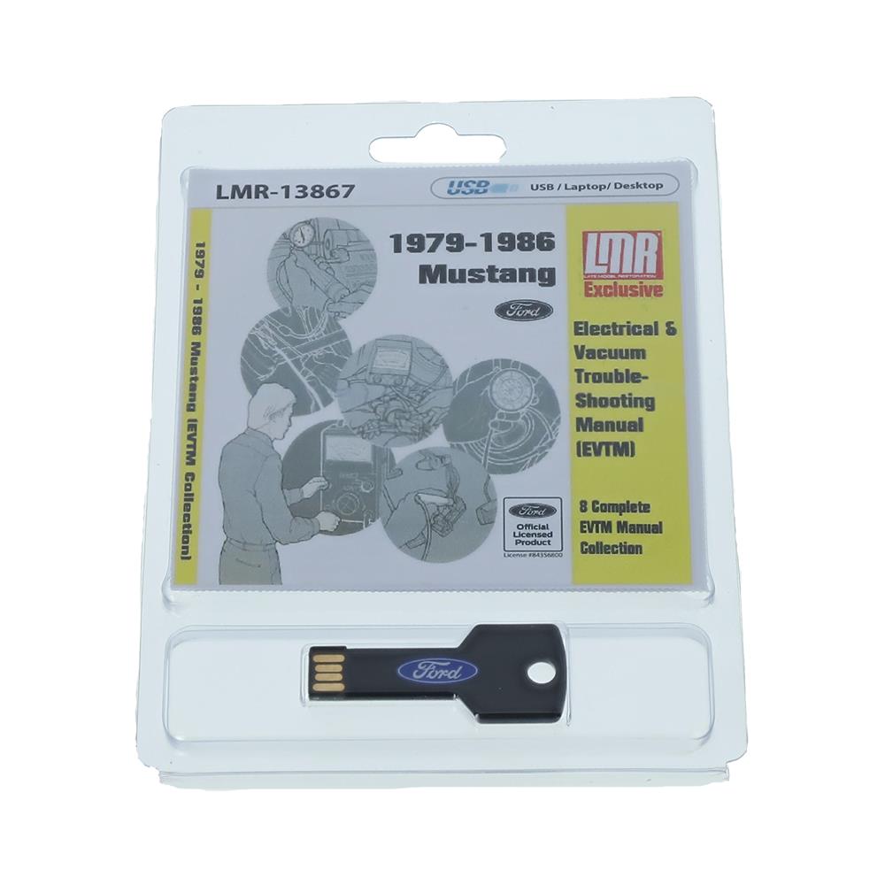 1979-86 Mustang Newrad Solutions Electrical & Vacuum Troubleshooting Manual - USB