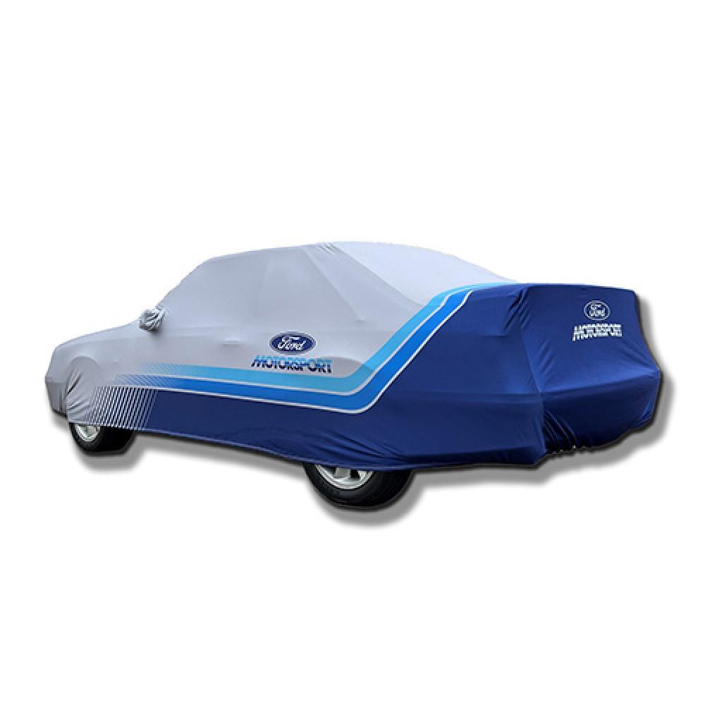 1979-93 Mustang Ford Motorsport Indoor Car Cover  - Blue