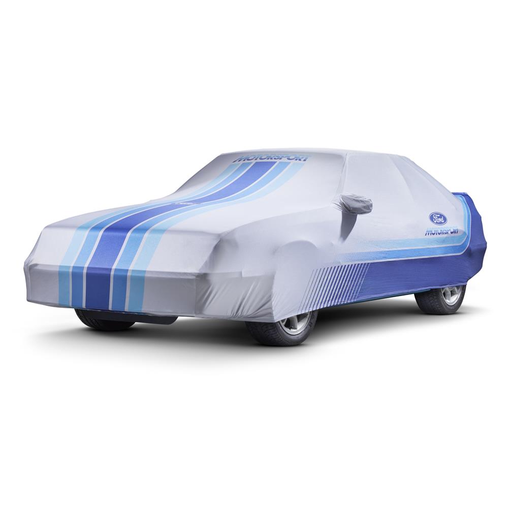 1979-93 Mustang Ford Motorsport Indoor Car Cover  - Blue