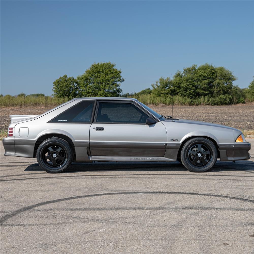 1979-93 Mustang SVE 4 Lug SC Wheel - 17x10 - Gloss Black