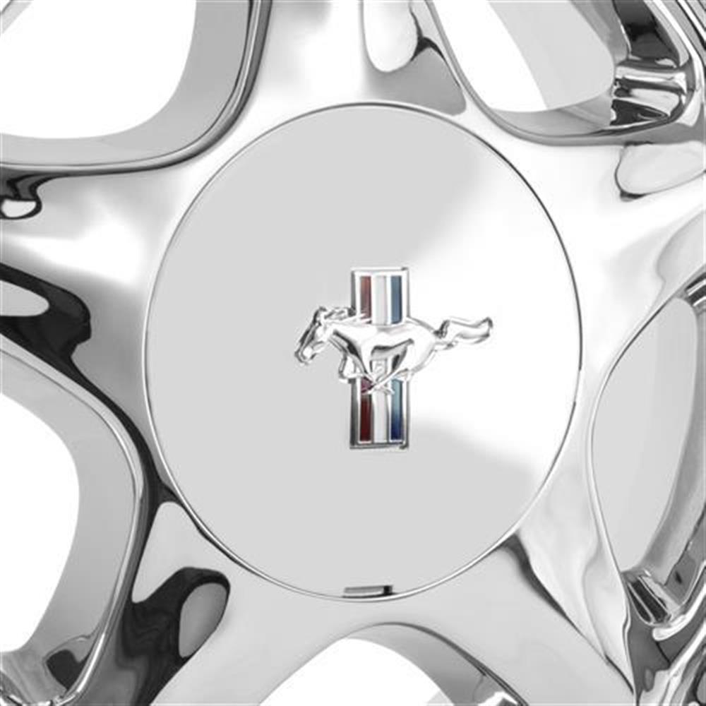1979-93 Mustang 4 Lug Pony Wheel & Hankook Tire Kit - 16x7 - Chrome