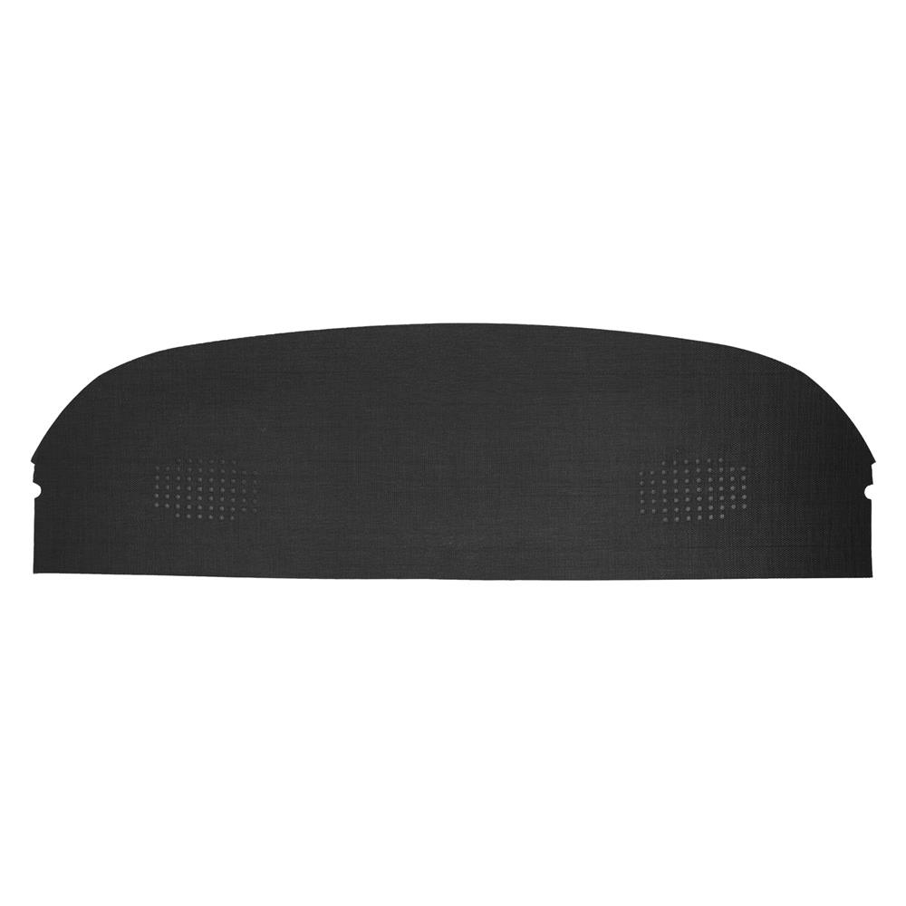 1979-1993 Mustang Rear Package Tray - Black Mesh Fabric Coupe