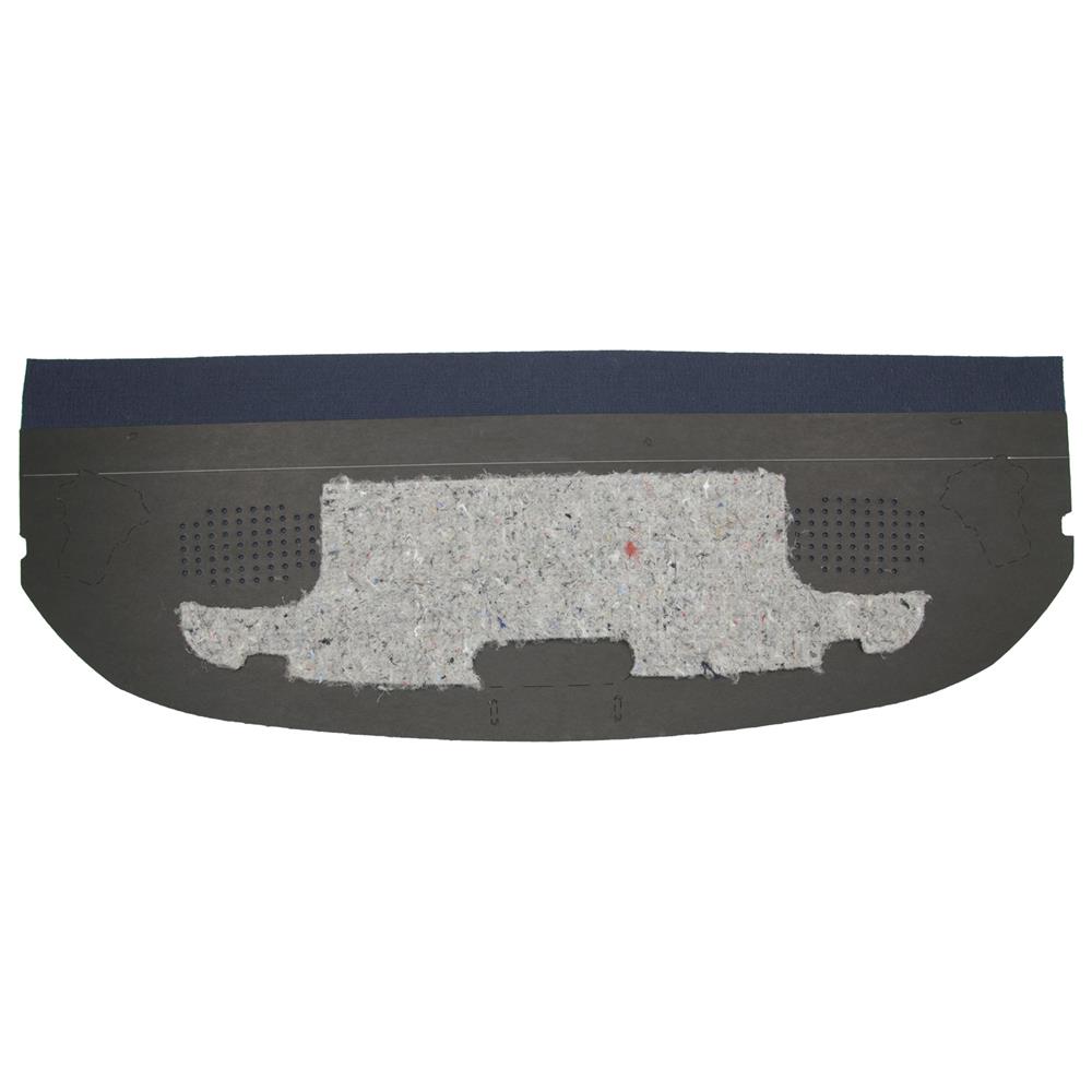 1979-1993 Mustang Rear Package Tray - Blue Carpet - Coupe