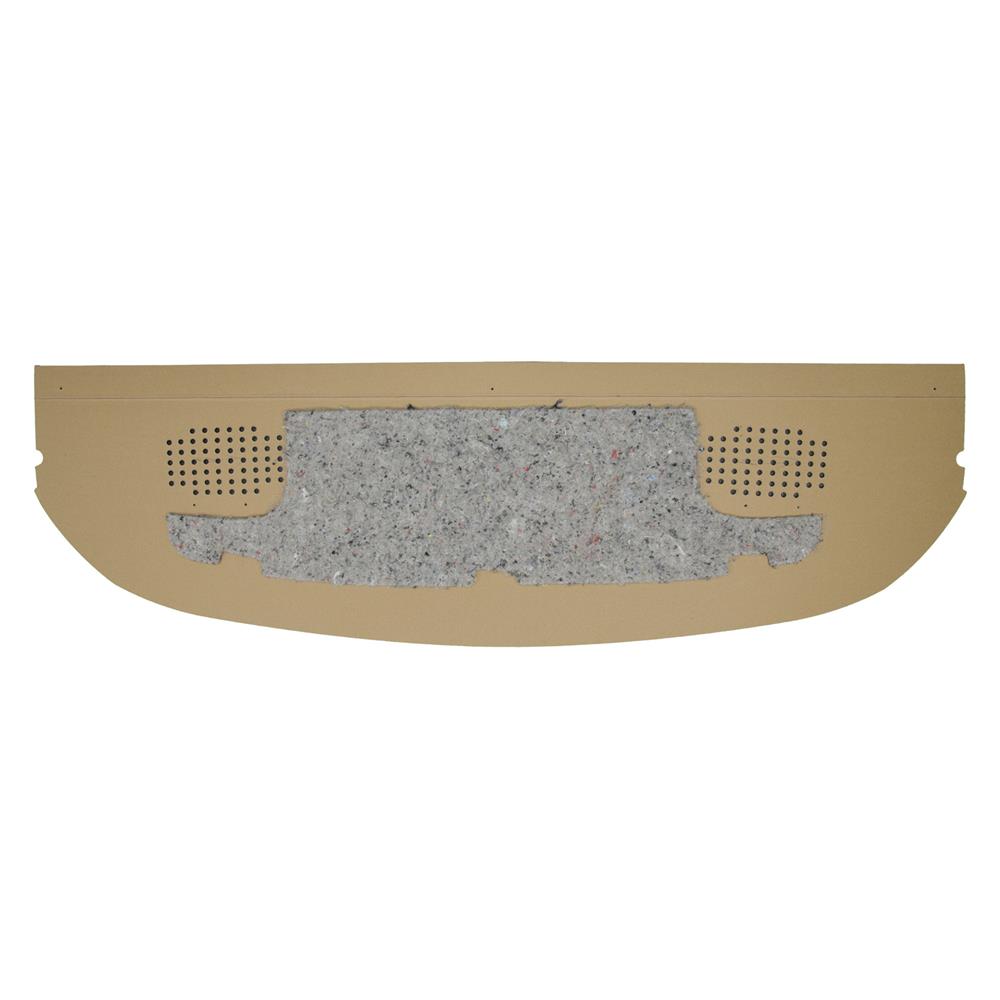 1979-1993 Mustang Rear Package Tray - Black Mesh Fabric Coupe