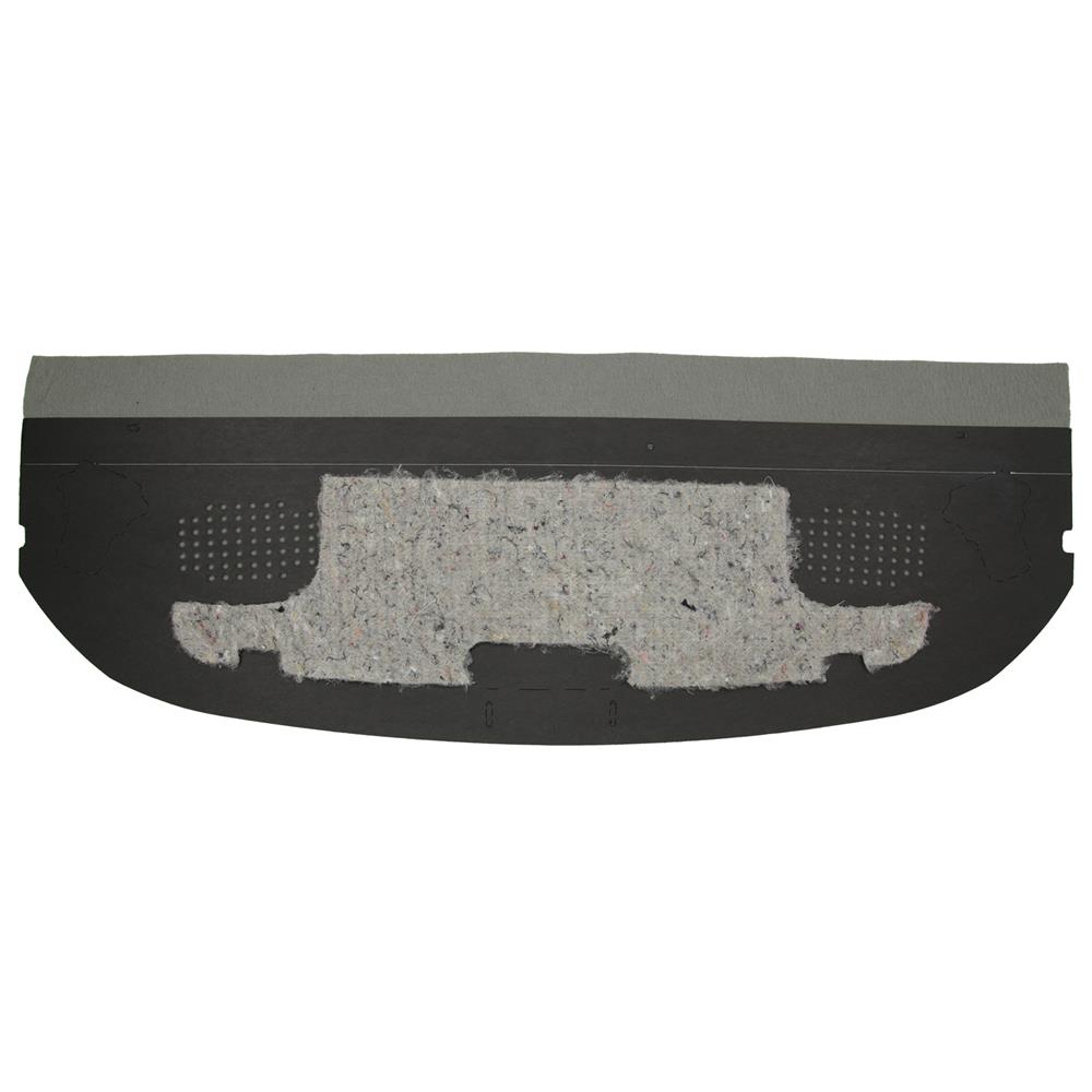 1979-1993 Mustang Rear Package Tray - Light Gray Carpet Coupe