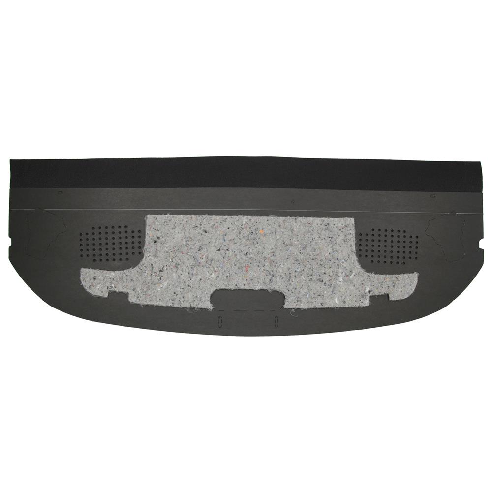 1979-1993 Mustang Rear Package Tray - Black Carpet - Coupe
