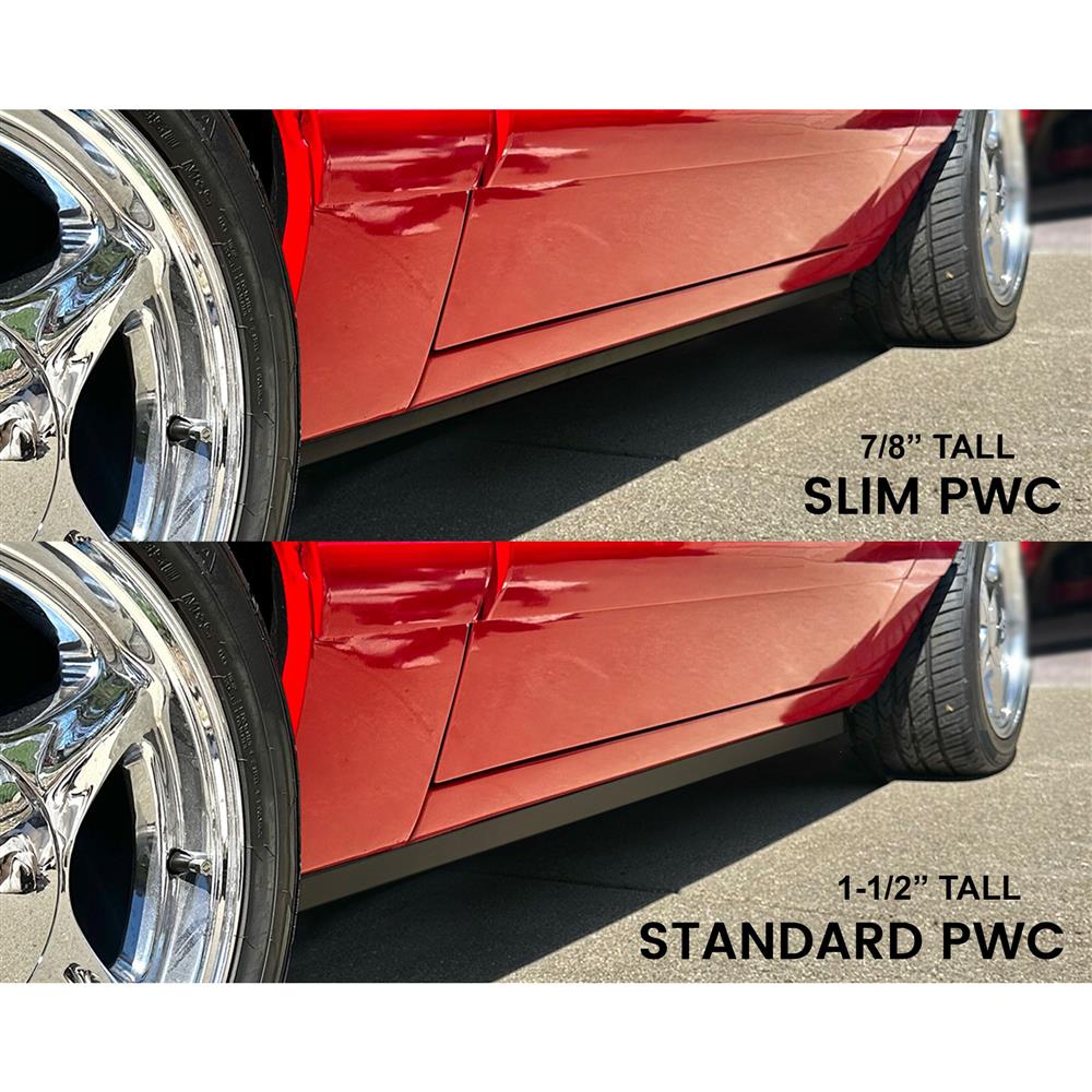 1979-93 Mustang Makers Garage ABS Short Pinch Weld Covers