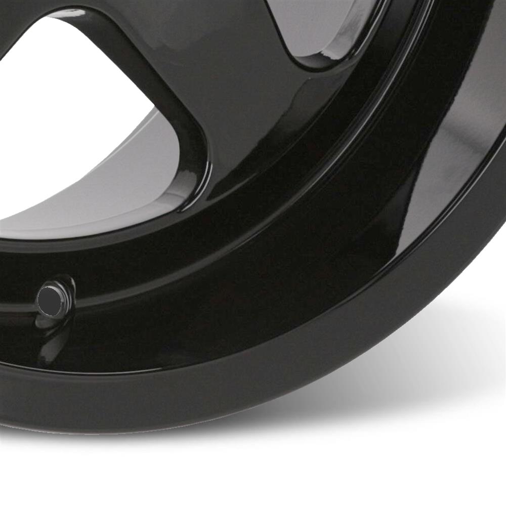 1979-93 Mustang SVE 4 Lug SC Wheel & Nitto Tire Kit  - 17x9/10 - Gloss Black