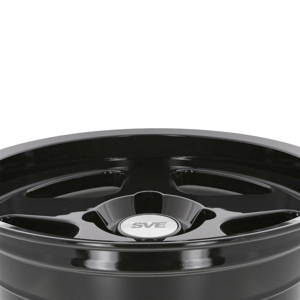 1979-93 Mustang SVE 4 Lug SC Wheel & Nitto Tire Kit  - 17x9/10 - Gloss Black