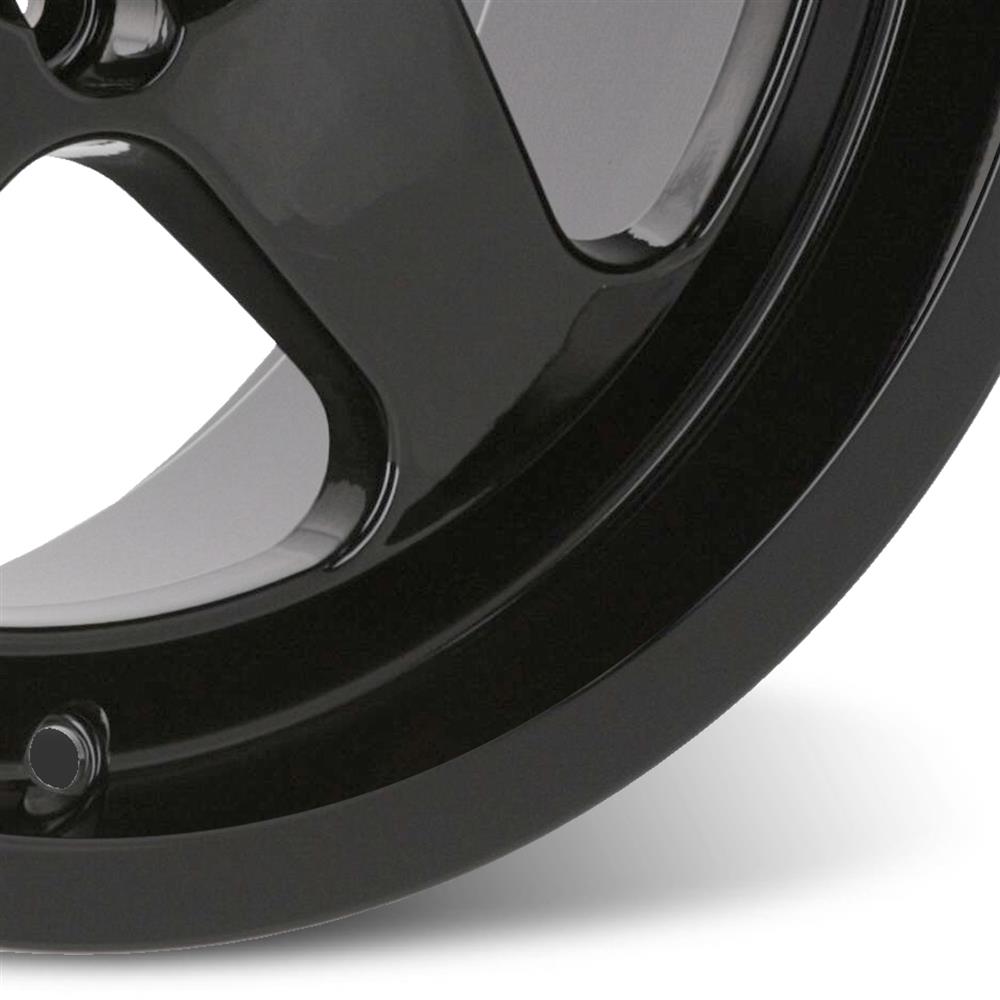 1979-93 Mustang SVE 4 Lug SC Wheel & Nitto Tire Kit  - 17x9/10 - Gloss Black