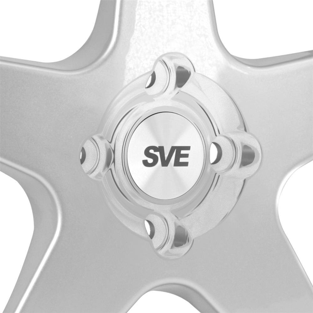1979-93 Mustang SVE 4 Lug SC Wheel & Nitto Tire Kit  - 17x9/10 - Silver