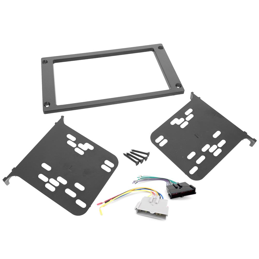thumbnail image 2 of Car Stereo Dash Kit - Double Or Single Din Installation For Aftermarket Radio 2 of 10