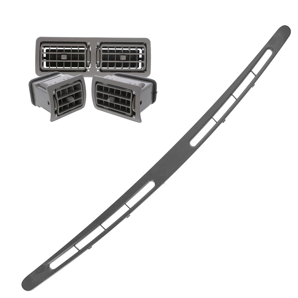 1987-93 Mustang A/C Dash & Defrost Vent Register Kit  - Paint To Match